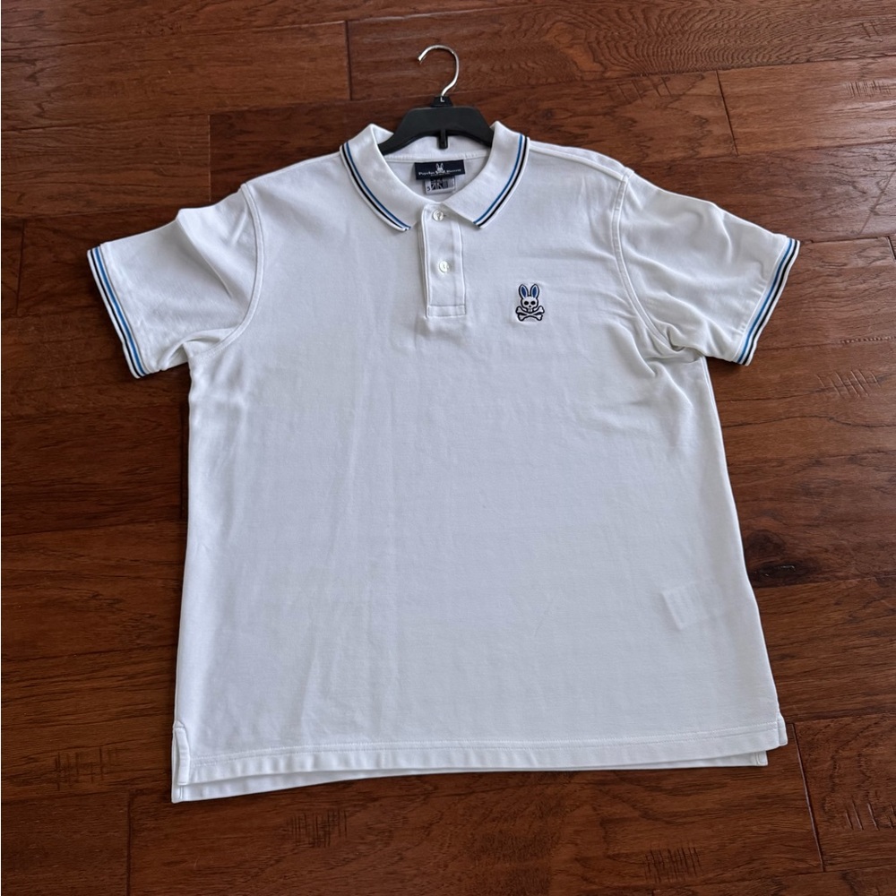 Psycho‎ Bunny White Polo Shirt